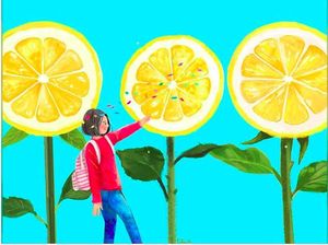 Ilustrasi Warna-warni Lidia Puspita Punya Cerita Unik