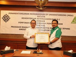 1.000 Anggota GP Ansor Magang di Jepang