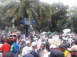 Polisi Tangkap Pencopet di Aksi Sidang Ahok di Kementan