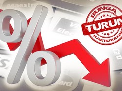 Hore Bunga Kartu Kredit Turun Lagi Jadi 1,75%