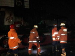 Kapal Ikan di Dermaga Penjaringan Terbakar, 1 Orang Tewas