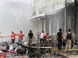 Korban Luka Ledakan Bom di Supermarket Thailand Jadi 60 Orang