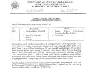 Kantor Pajak di Semarang Dicatut untuk Penipuan