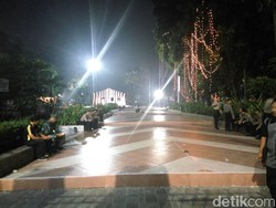 Massa Pendukung Ahok di Tugu Proklamasi Sudah Bubar