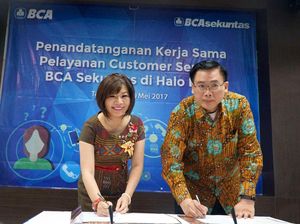 Kerja Sama Pelayanan Customer Service BCA Sekuritas di Halo BCA