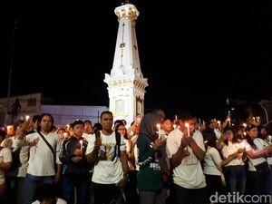 Tembakan Peringatan Terdengar Saat Ada Provokasi dalam Aksi di Yogya