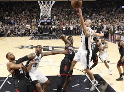 Spurs vs Rockets Masih Ketat, Gim Lima Harus Sampai Overtime
