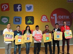 IM3 Bebaskan Tarif Kuota WhatsApp dkk