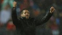 Diego Simeone akan menghadapi Arsene Wenger di semifinal Liga Europa musim ini.