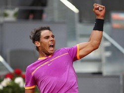 Nadal Lolos Usai Berduel Nyaris Tiga Jam