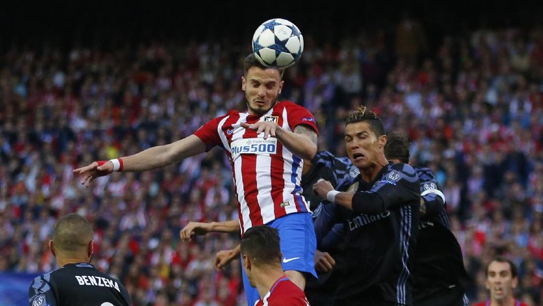 Atletico Unggul 2-1 atas Madrid di Babak Pertama Atletico Unggul 2-1 atas Madrid di Babak Pertama