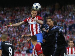 Atletico Unggul 2-1 atas Madrid di Babak Pertama