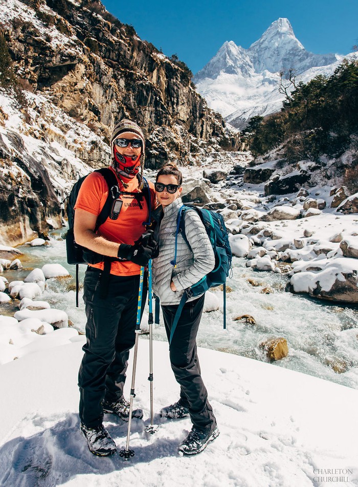 Pasangan tersebut bernama James Sisson dan Ashley Schmeider. Foto: Charleton Churchill