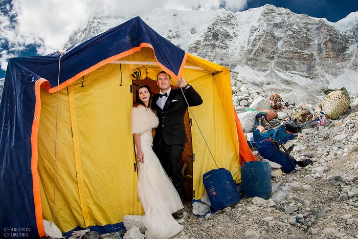 Mereka mulai tiba di Nepal pada Maret lalu. Foto: Charleton Churchill