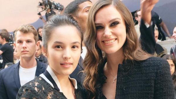 Chelsea Islan Eksis Bareng Keira Knightley