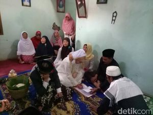 Sah! Gadis Italia dengan Pemuda Desa di Batang Akhirnya Menikah