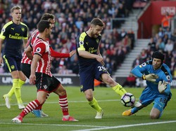 Southampton vs Arsenal Masih Imbang Tanpa Gol
