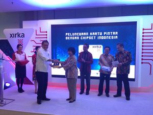 Chip Karya Anak Bangsa Jadi Otak Kartu Pintar