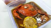 Mencicip Kepiting Lada Hitam dan Saus Padang dalam Kemasan Kotak