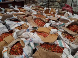Harga Cabai Rawit Merah Fluktuatif, Hari Ini Turun Jadi Rp 45.000/Kg