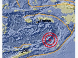 Gempa Terkini M 5,0 Guncang Maluku Tenggara Barat, Berpusat di Laut
