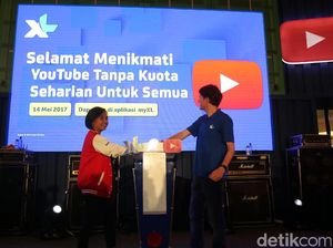 Rekor MURI untuk XL-Youtube Break The Box