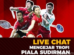 Dukung Tim Piala Sudirman Indonesia, Ikuti Live Chat di detikSport