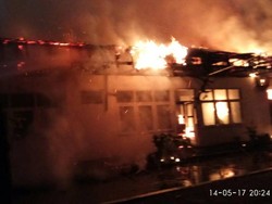 Klinik di Museum Satria Mandala Terbakar, 15 Damkar Dikerahkan