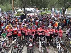 Gowes Pesona Nusantara Wondama Diikuti Lebih dari 2.000 Peserta