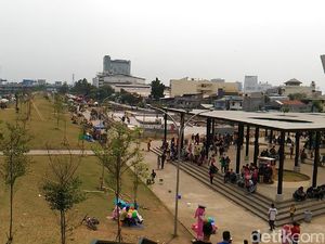 RPTRA Kalijodo untuk Perayaan HUT DKI, Warga: Rumput Jangan Diinjak