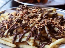 Gurih Manis Nutella Fries, Camilan Baru dari Kentang Goreng dan Nutella