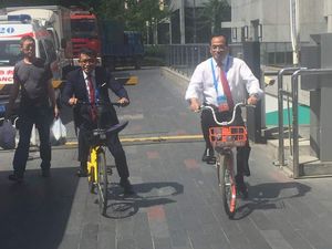 Menhub Harap Sistem Bike Sharing di China Bisa Ada di Kampus RI