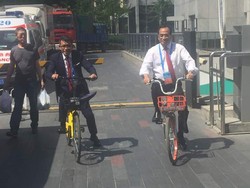 Menhub Harap Sistem Bike Sharing di China Bisa Ada di Kampus RI