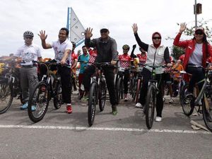 Gowes Pesona Nusantara Tempuh Jarak 5.000 Km