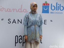 Jelang Ramadan, Ria Miranda Rilis Busana Bernuansa Pastel