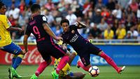 Neymar Hat-trick, Barca Hajar Las Palmas 4-1