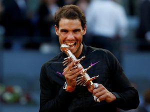 Nadal Menangi Gelar Kelima di Madrid Terbuka Nadal Menangi Gelar Kelima di Madrid Terbuka