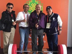 Alex Noerdin Apresiasi Lifter dan Perenang Peraih Emas ISG