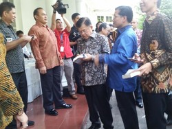 Wapres JK Rayakan Ultah Ke-75 di Rumah Dinasnya