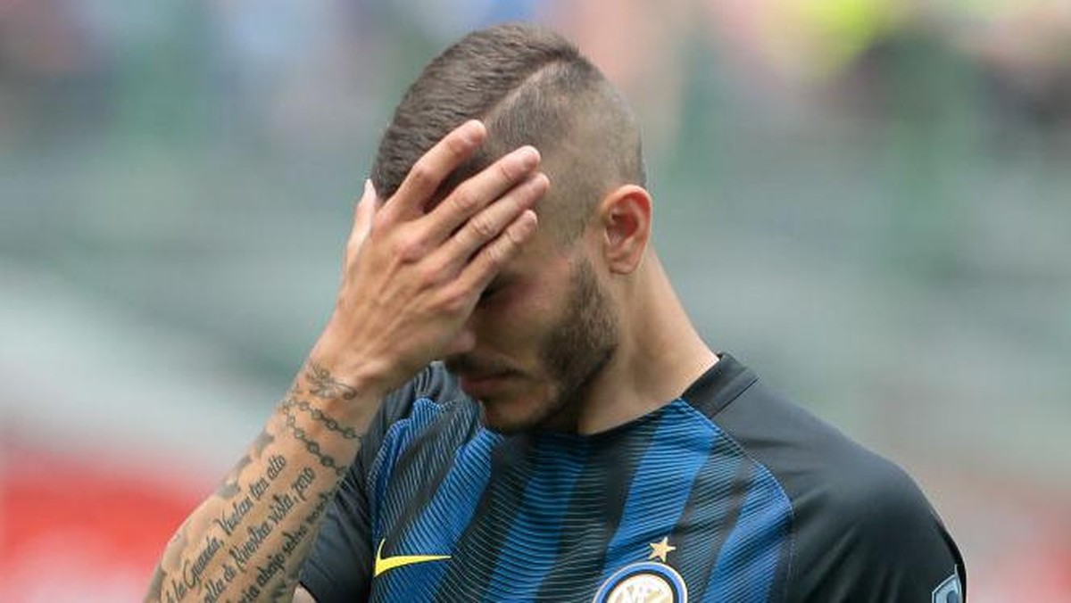 Kapten Inter Mauro Icardi saat menghadapi Sassuolo (Foto: Emilio Andreoli/Getty Images)
