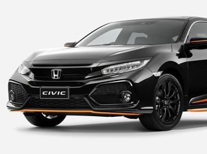 Honda Civic Edisi Hitam-Oranye Honda Civic Edisi Hitam-Oranye