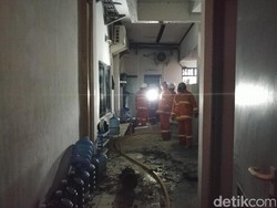 Kantor Pusat Pengendali PT KAI Daop 3 Hangus Terbakar