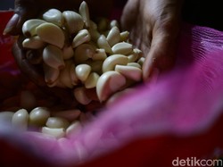 Bawang Putih di Pasar Gondangdia Masih Rp 60.000/Kg