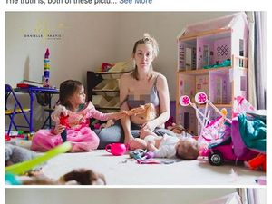 Foto Ini Tunjukkan Sisi Lain Kehidupan Ibu Pasca Melahirkan