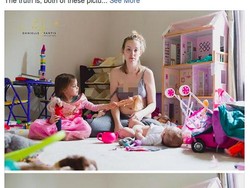 Foto Ini Tunjukkan Sisi Lain Kehidupan Ibu Pasca Melahirkan