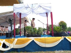 Buka Kemah Madrasah Nasional, Menag: Pramuka Harus Dilestarikan