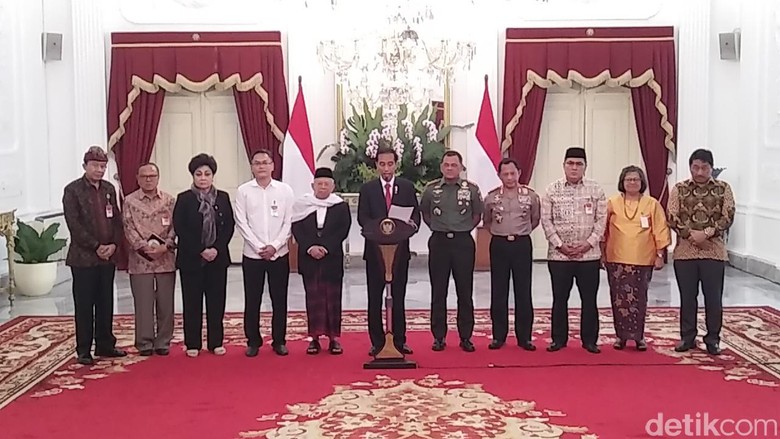 Jokowi: Panglima TNI dan Kapolri, Tindak Tegas Pengganggu Persatuan