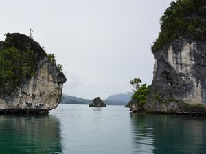 Lihatlah, Batu Karang di Raja Ampat Bentuknya Wajah