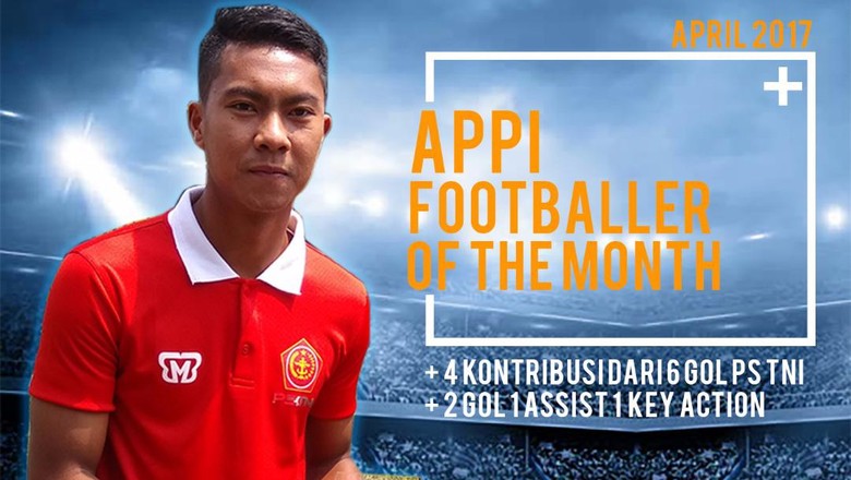 Gustur Cahyo Putro Jadi Pemain Terbaik di Bulan April Gustur Cahyo Putro Jadi Pemain Terbaik di Bulan April
