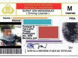 Begini Cara Pemalsuan SIM M untuk Pelajar SMP